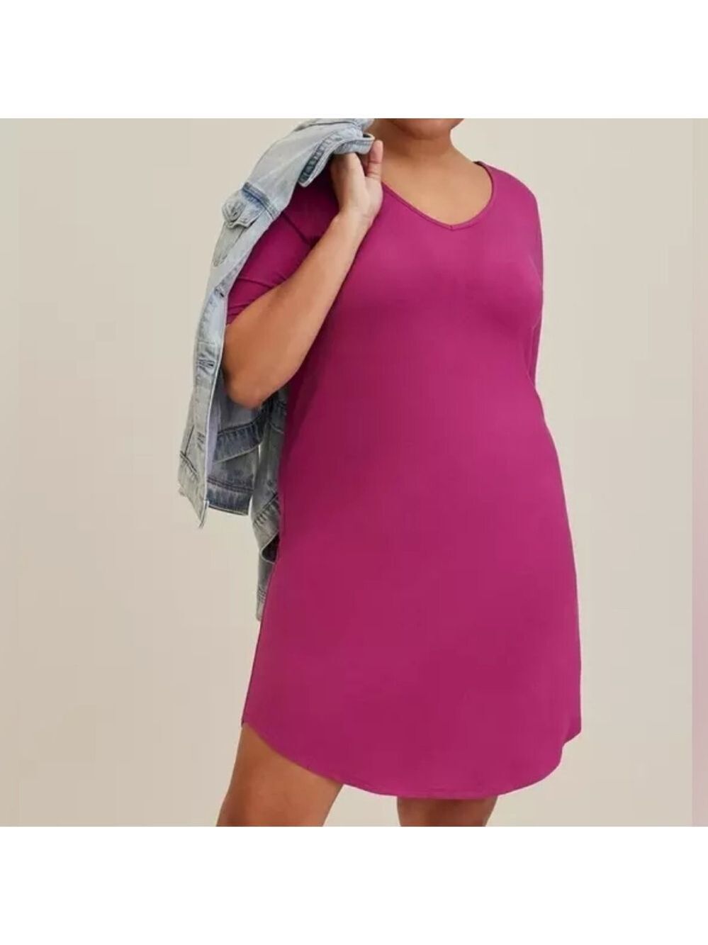 1X • Torrid • Mini Super Soft Tee Shirt Dress